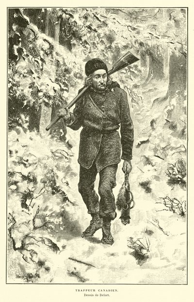 الصياد الكندي بواسطة تشارلز إدوارد ديلورت